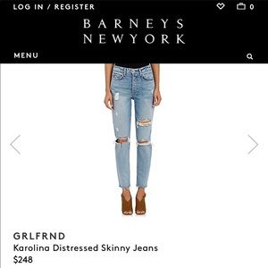 Grlfrnd karolina denim